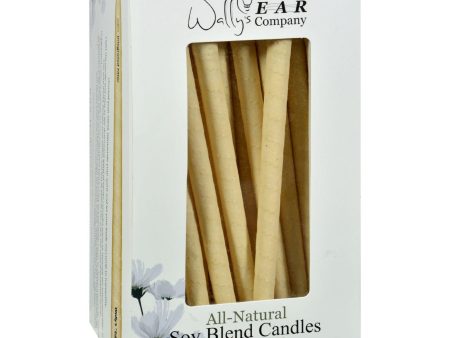 Wally s Natural Products Candles - Soy Blend - Case Of 75 Sale