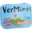 Vermints Breath Mints - All Natural - Peppermint - 1.41 Oz - Case Of 6 Online Hot Sale