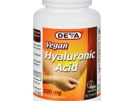 Devan Vegan Vitamins Hyaluronic Acid - 100 Mg - Vegan - 90 Tablets For Discount