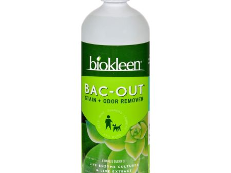 Biokleen Bac-out Stain And Odor Eliminator - 32 Fl Oz Supply