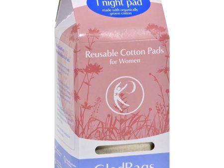 Gladrags Organic Undyed Night Pads - 1 Pack Cheap