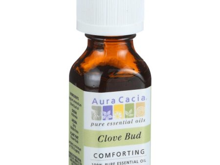 Aura Cacia Essential Oil - Clove Bud - .5 Oz Online Sale