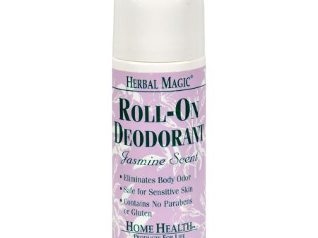 Home Health Roll-on Deodorant Herbal Magic Jasmine - 3 Fl Oz Online Hot Sale