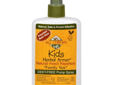 All Terrain Herbal Armor Natural Insect Repellent - Kids - Family Sz - 8 Oz For Discount