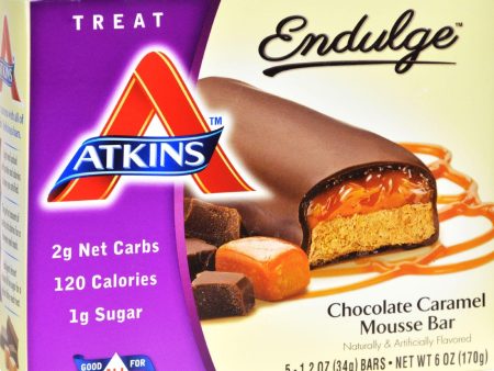 Atkins Endulge Bar Chocolate Caramel Mousse - 5 Bars For Cheap