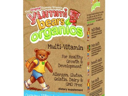 Yummy Bears Organics Multi Vitaminand Mineral - Gummy - Children - 90 Count Online Hot Sale