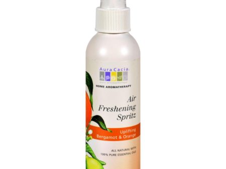 Aura Cacia Air Freshening Spritz Bergamot And Orange - 6 Fl Oz For Discount