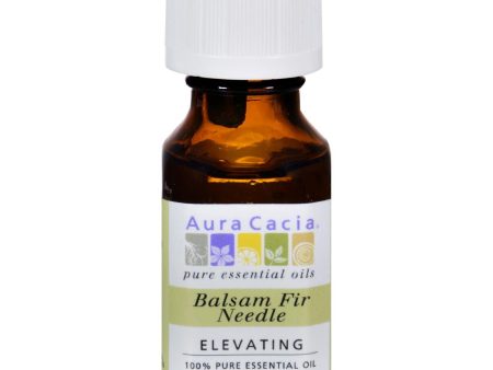 Aura Cacia 100% Pure Essential Oil - Balsam Fir Needle - Elevating - .5 Fl Oz Cheap