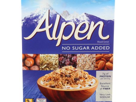 Alpen No Added Sugar Muesli Cereal - Case Of 1 - 14 Oz. For Sale