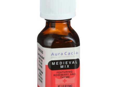 Aura Cacia Essential Solutions - Medieval Mix - .5 Oz Hot on Sale