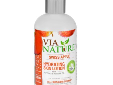 Via Nature Lotion - Hydrating - Swiss Apple - 8 Fl Oz Online now