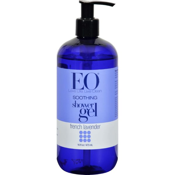 Eo Products Shower Gel Soothing French Lavender - 16 Fl Oz Online now