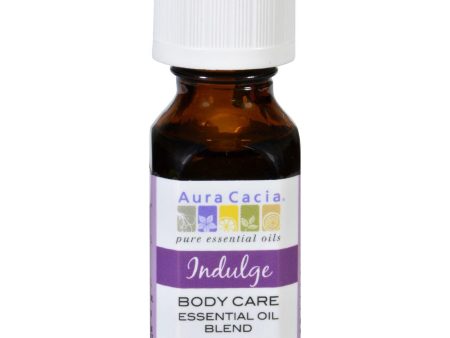 Aura Cacia Essential Oil Blend - Body - Indulge - .5 Oz on Sale