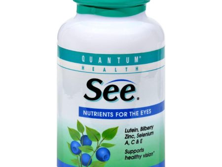 Quantum See Nutrients For The Eyes - 180 Tablets Supply