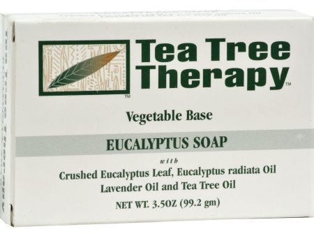 Tea Tree Therapy Eucalyptus Soap Vegetable Base - 3.5 Oz Discount