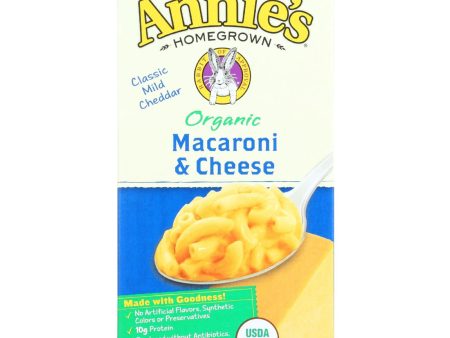 Annies Homegrown Macaroni And Cheese - Organic - Classic - 6 Oz - Case Of 12 Sale