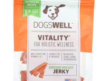 Dogswell Dog Treats - Vitality - Jerky - Chicken Breast - 4 Oz - Case Of 12 For Discount