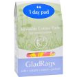 Gladrags Color Cotton Day Pad - 1 Pack For Cheap