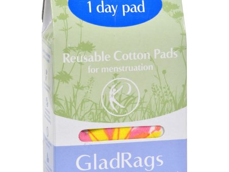 Gladrags Color Cotton Day Pad - 1 Pack For Cheap