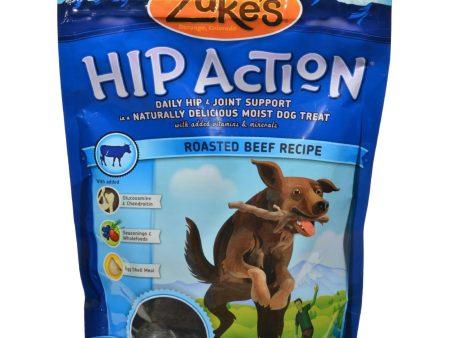 Zuke s Hip Action Daily Hip And Joint Support Treat For Dogs Beef - 1 Lb For Cheap