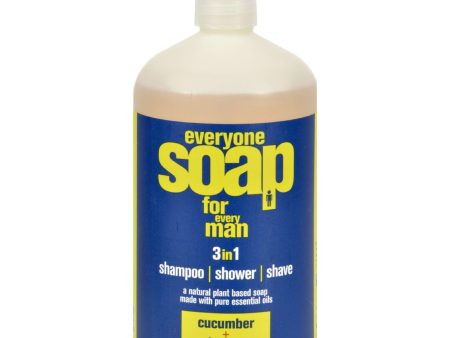 Eo Products Everyone Soap - Men Cucumber And Lemon - 32 Oz Online now