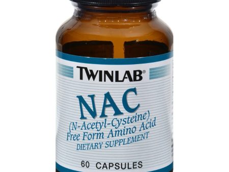 Twinlab Nac N-acetyl Cysteine - 600 Mg - 60 Capsules Fashion