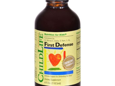 Childlife First Defense - 4 Fl Oz Cheap