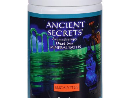 Ancient Secrets Aromatherapy Dead Sea Mineral Baths Eucalyptus - 2 Lbs Fashion