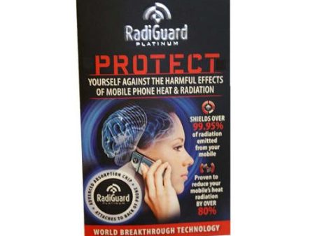 Radiguard Platinum Chip - Radiation Shield For Cell Phones - Case Of 24 Discount