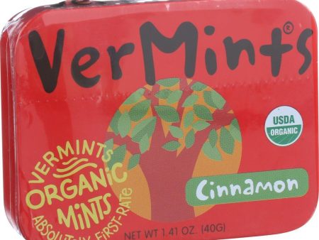 Vermints Breath Mints - All Natural - Cinnamint - 1.41 Oz - Case Of 6 Fashion