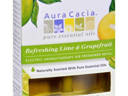 Aura Cacia Air Freshener Refill - Lime And Grape - 3 Pack Cheap