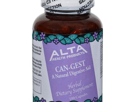 Alta Health Products Can-gest - 100 Capsules Fashion