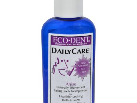 Eco-dent Toothpowder Daily Care - Anise - 2 Oz on Sale