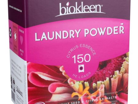 Biokleen Laundry Powder - Citrus Essence - 10 Lb For Cheap