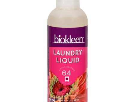 Biokleen Laundry Liquid - 32 Fl Oz Supply