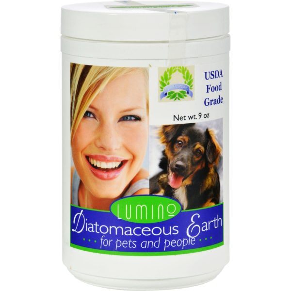 Lumino Home Diatomaceous Earth - Food Grade - Pets And People - 9 Oz Online Hot Sale