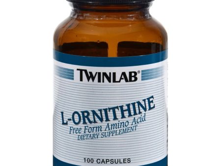 Twinlab L-ornithine - 500 Mg - 100 Capsules For Cheap