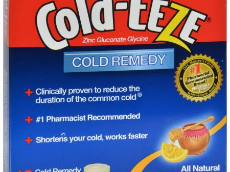 Cold-eeze Cold Remedy Lozenges Honey Lemon - 18 Lozenges Online