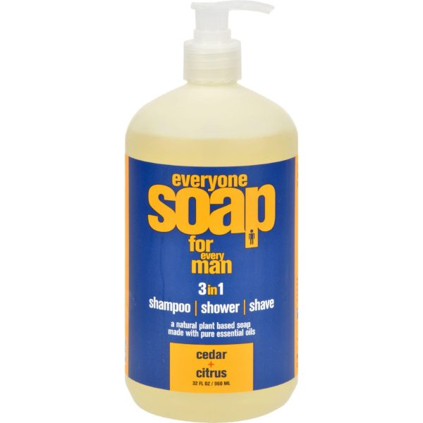 Eo Products Everyone Soap - Men Cedar And Citrus - 32 Oz Online now