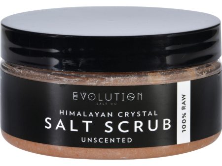 Evolution Salt Salt Scrub - Himalayan - Unscented - 12 Oz Online now