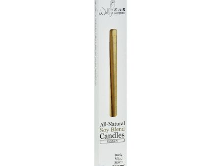 Wally s Natural Products Plain Paraffin Ear Candles - 2 Candles Hot on Sale