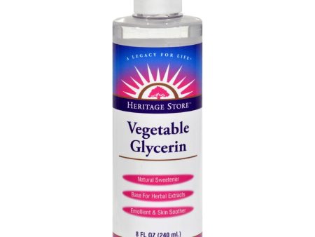 Heritage Products Vegetable Glycerin - 8 Fl Oz on Sale