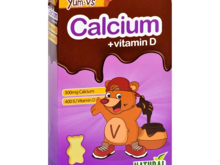 Yum V s Calcium Plus D White Chocolate - 40 Bears Sale