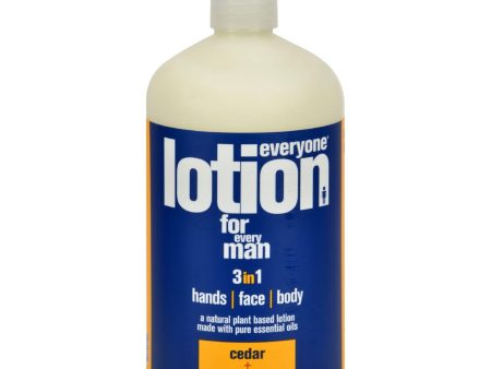 Eo Products Everyone Lotion - Men Cedar And Citrus - 32 Oz Online now